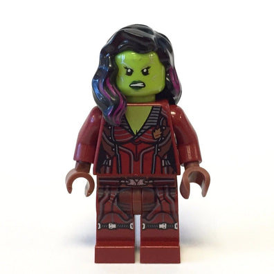 LEGO Minifigure-Gamora-Super Heroes / Guardians of the Galaxy-SH124-Creative Brick Builders